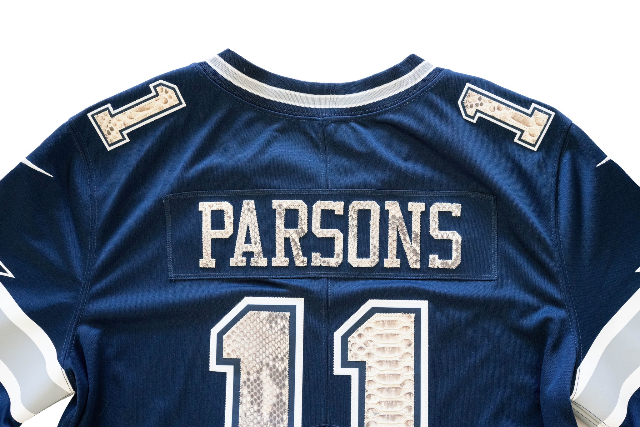 Custom Nike Micah Parsons Dallas Cowbows Python Jersey