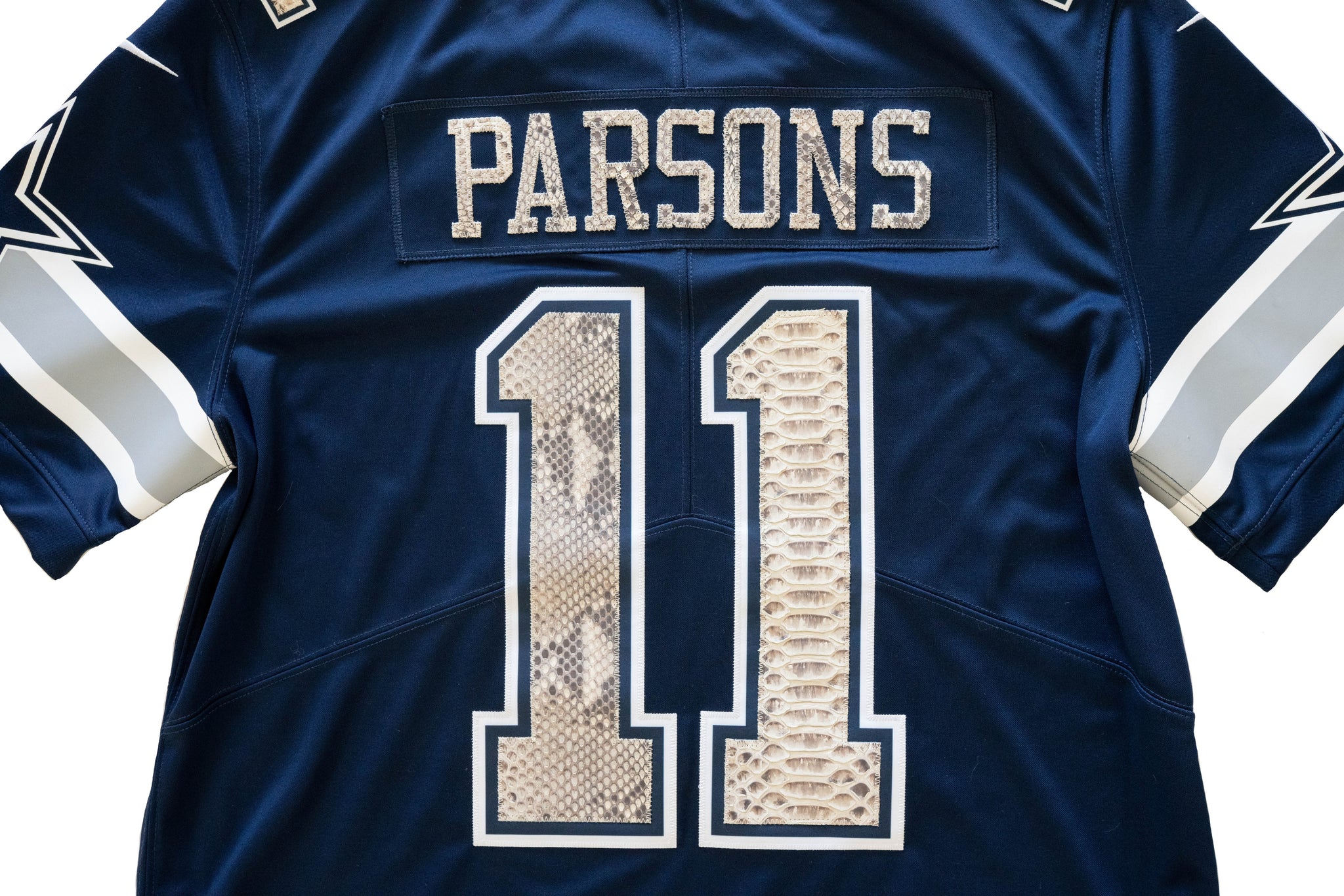 Custom Nike Micah Parsons Dallas Cowbows Python Jersey