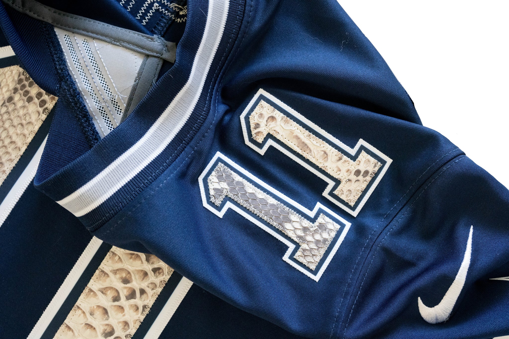 Custom Nike Micah Parsons Dallas Cowbows Python Jersey