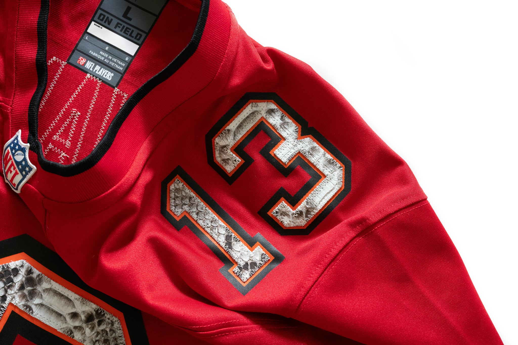 Custom Nike Mike Evans Tampa Bay Buccaneers Python Jersey