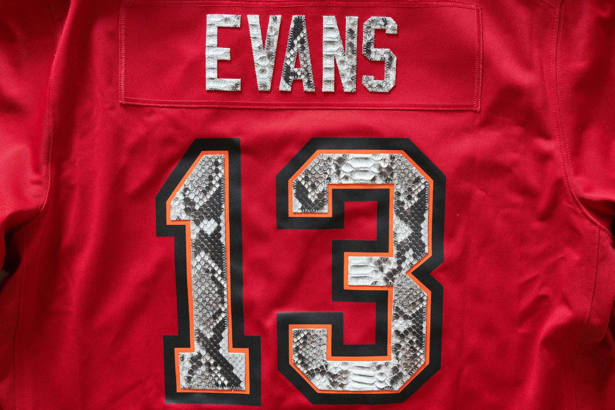 Custom Nike Mike Evans Tampa Bay Buccaneers Python Jersey