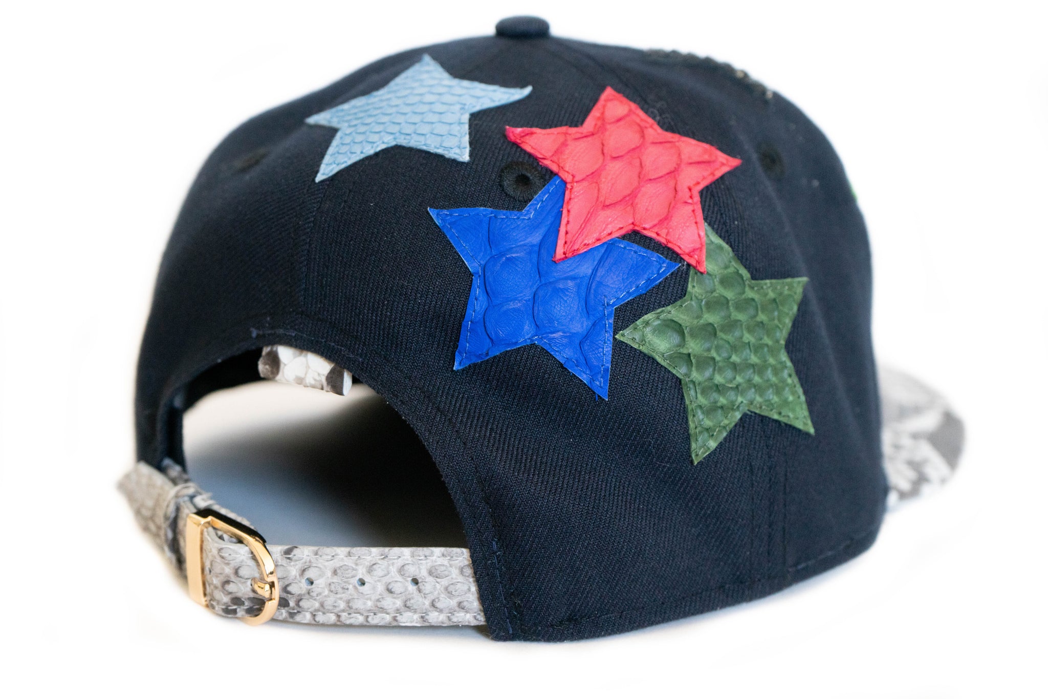 Custom New Era New York Yankees All Over Stars Strapback