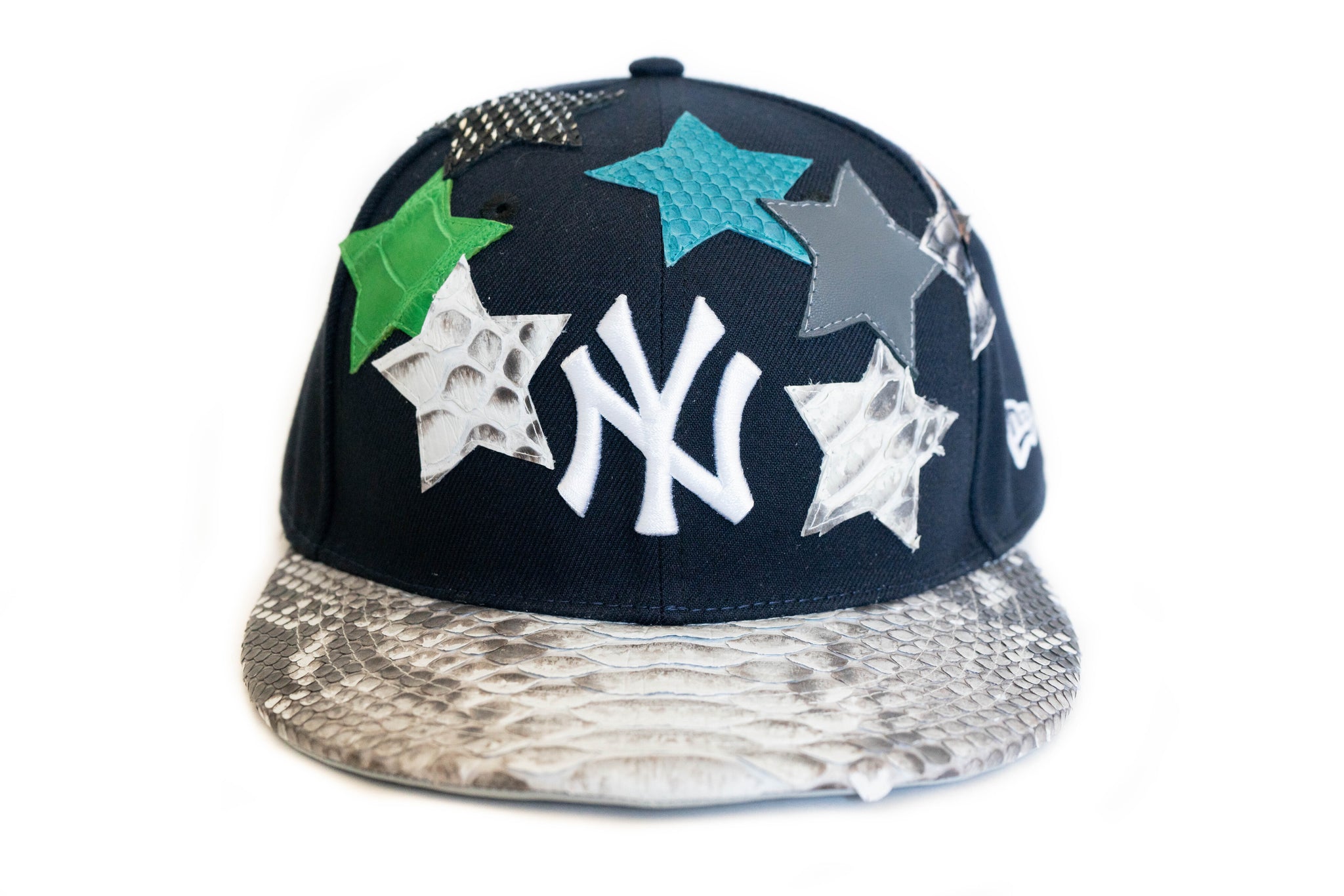 Custom New Era New York Yankees All Over Stars Strapback