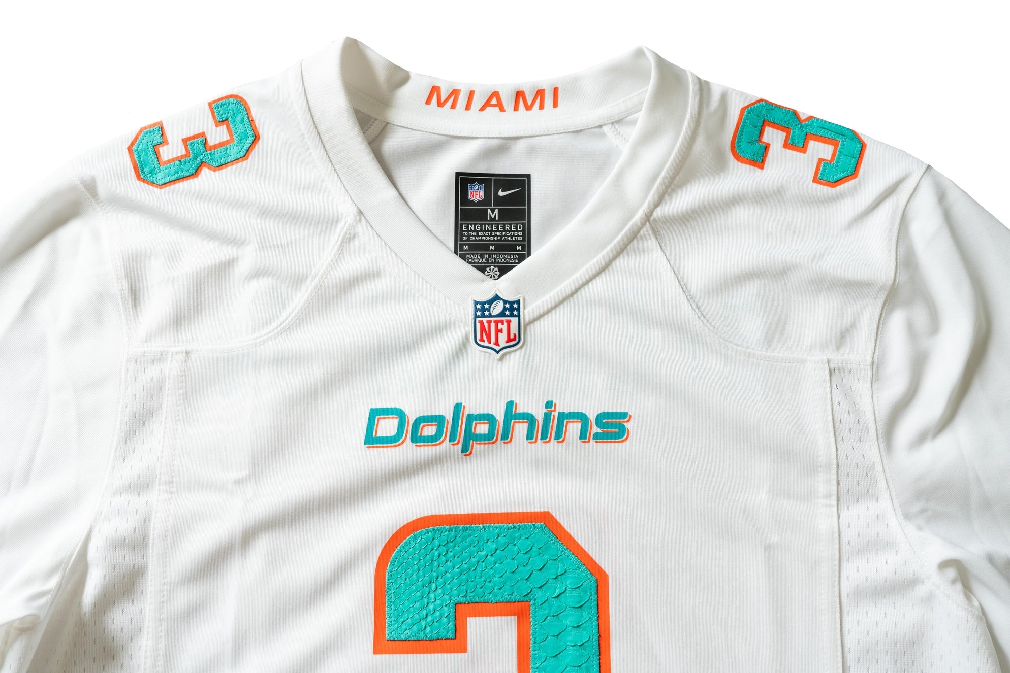 Custom Nike Odell Beckham Jr. Miami Dolphins Python Jersey (Home)