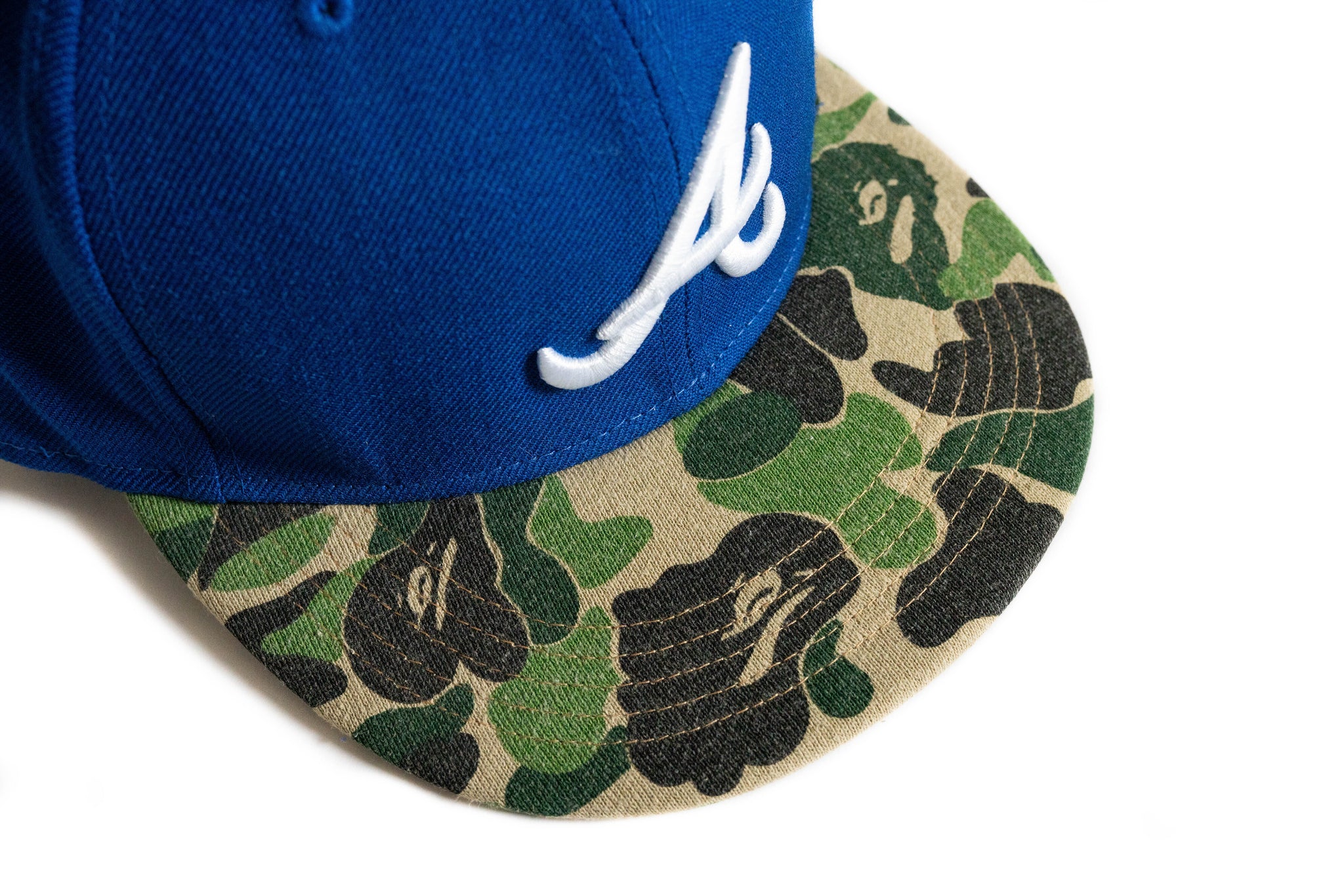Custom BAPE x Atlanta Braves Fitted