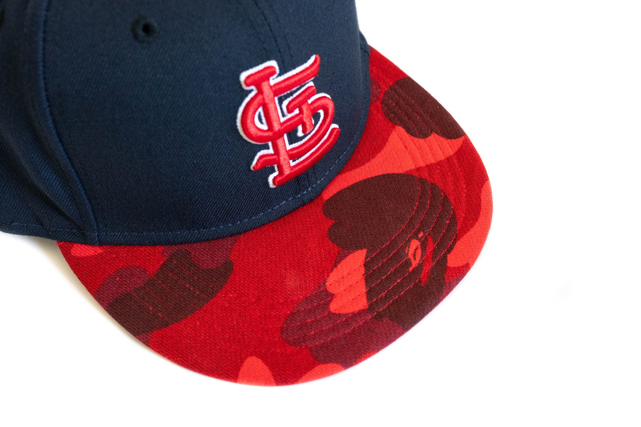 Custom BAPE x St. Louis Cardinals Fitted