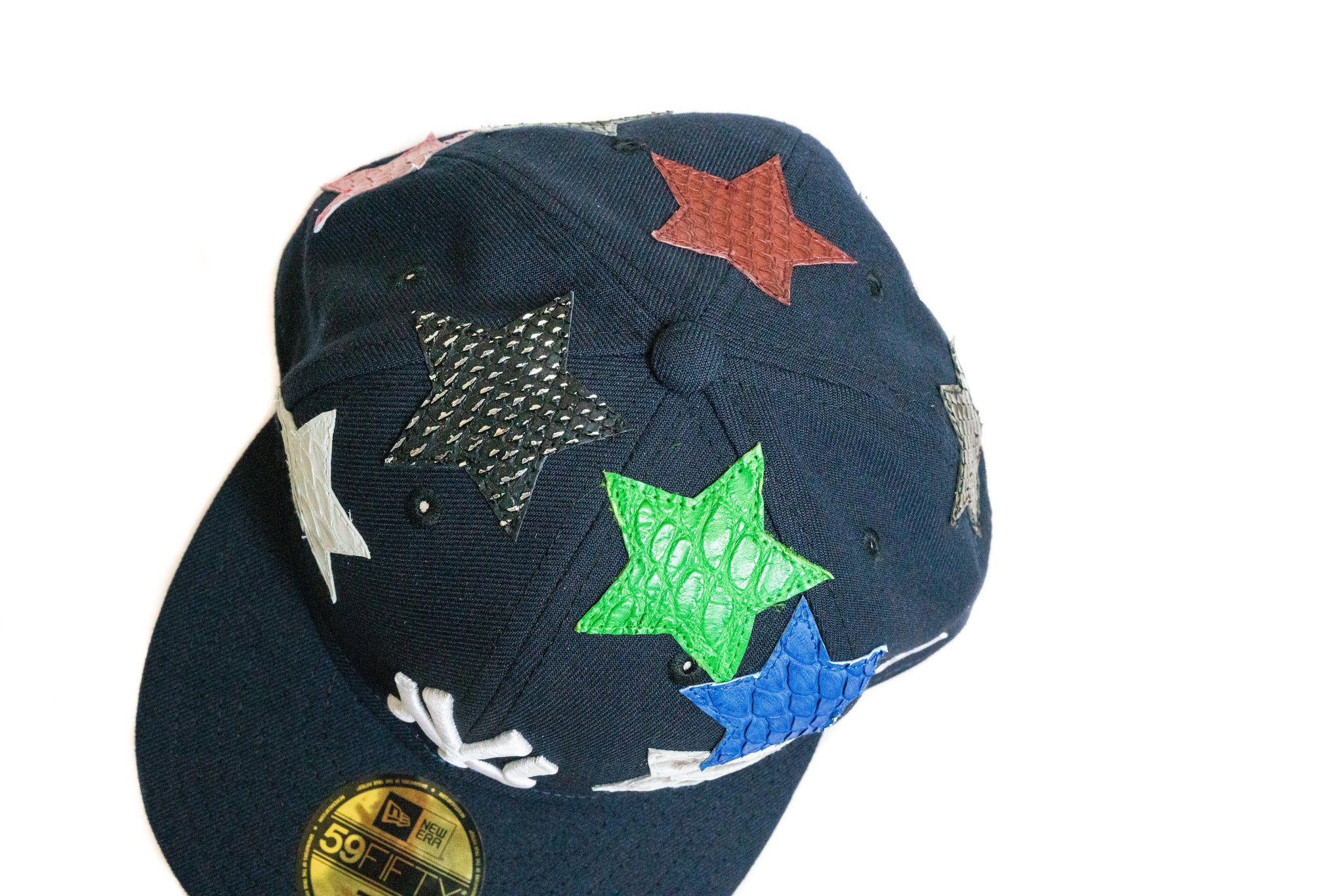 Custom New Era New York Yankees Python Stars Fitted