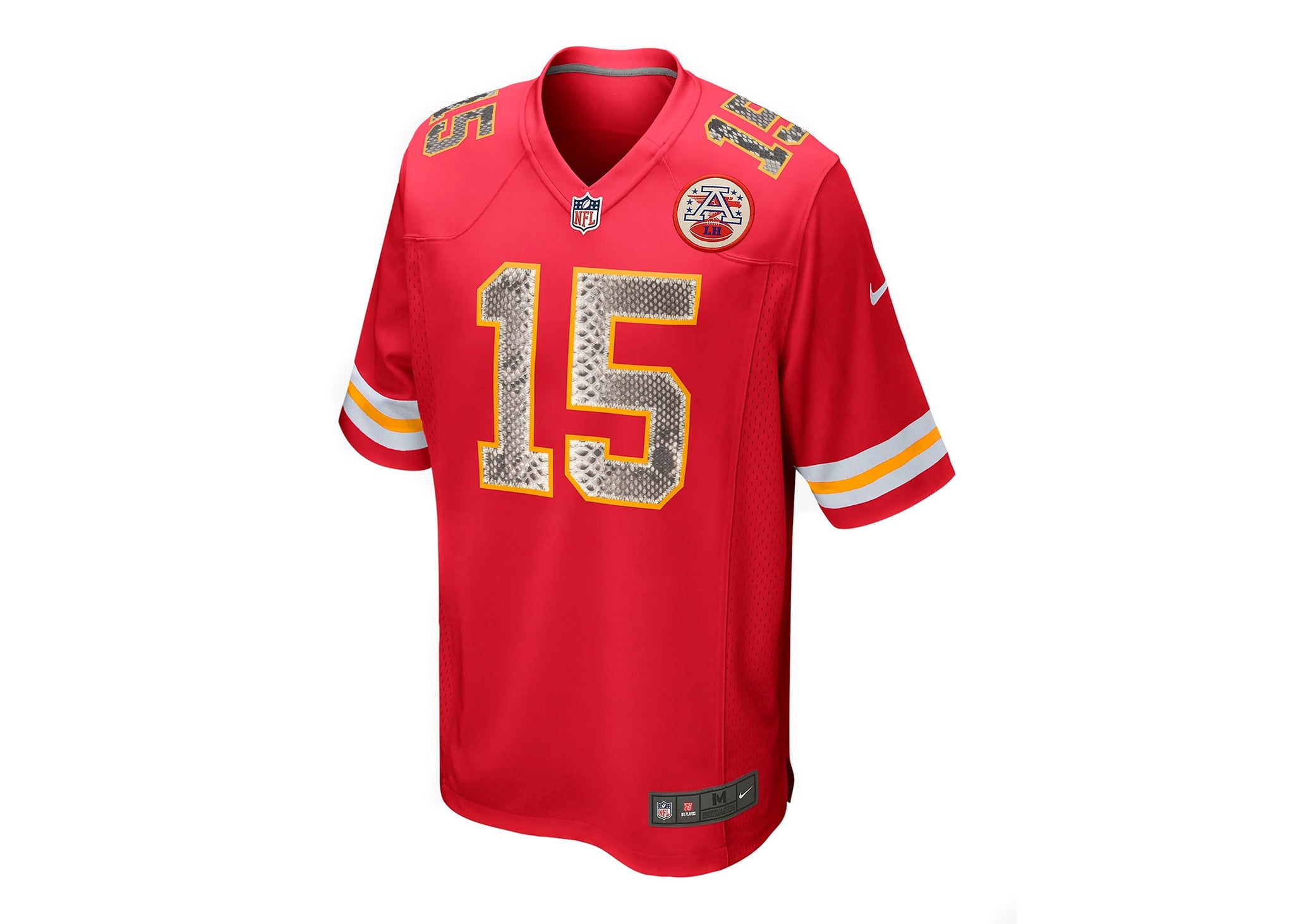 Custom Nike Patrick Mahomes Kansas City Chiefs Python Jersey