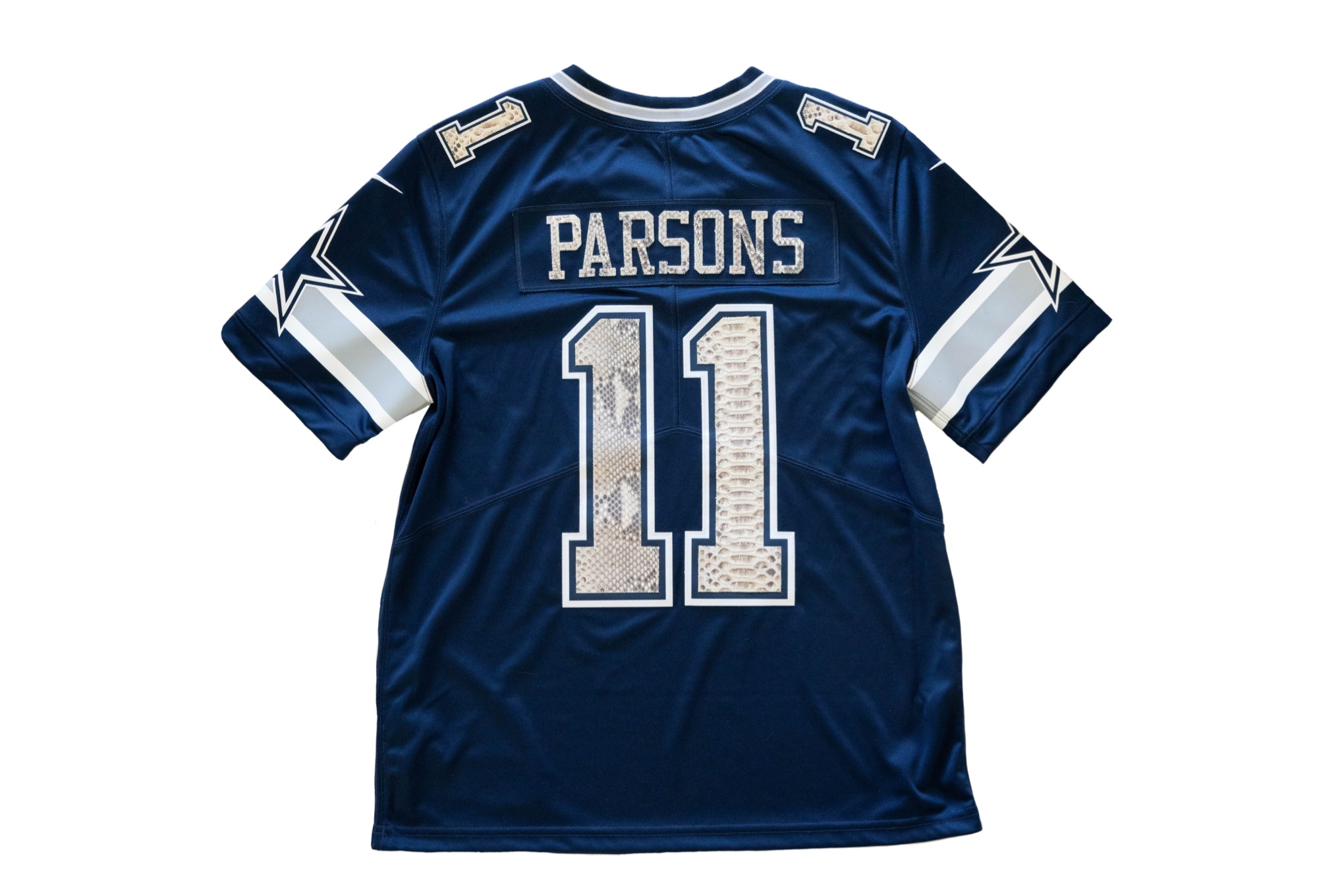 Custom Nike Micah Parsons Dallas Cowbows Python Jersey