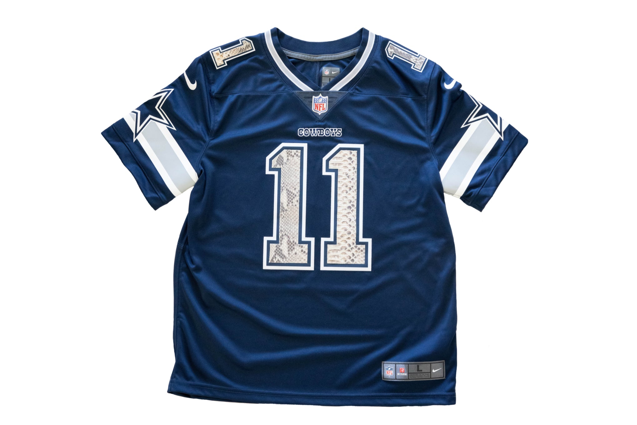 Custom Nike Micah Parsons Dallas Cowbows Python Jersey