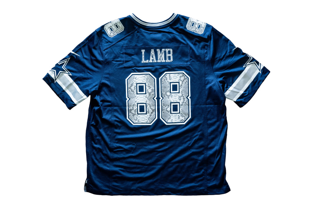 Custom Nike CeeDee Lamb Dallas Cowboys Python Jersey