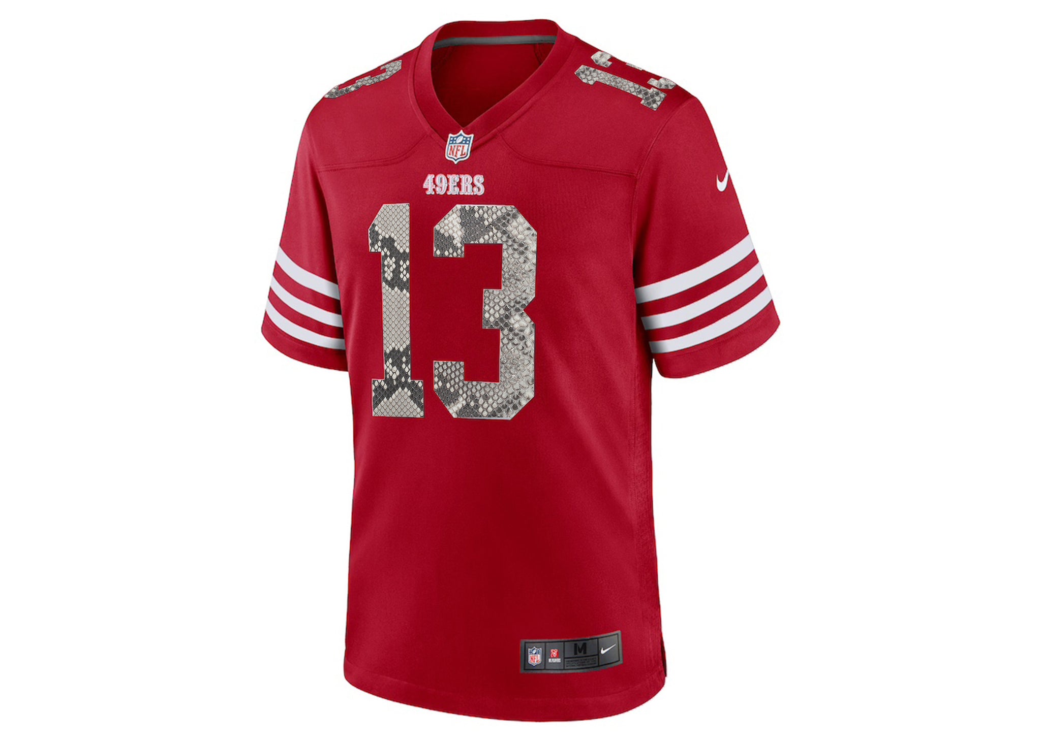 Custom Nike Brock Purdy San Francisco 49ers Python Jersey