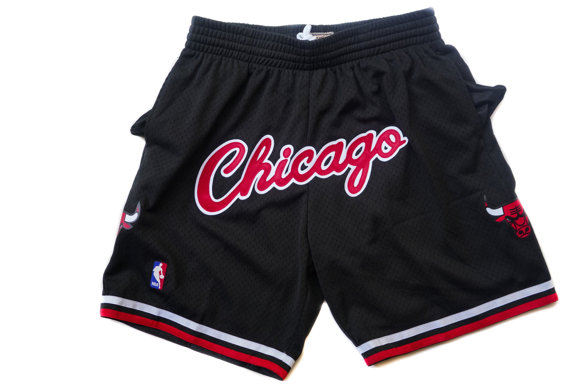 Custom Mitchell & Ness Chicago Bulls 1997-1998 "CHICAGO" Swingman Shorts