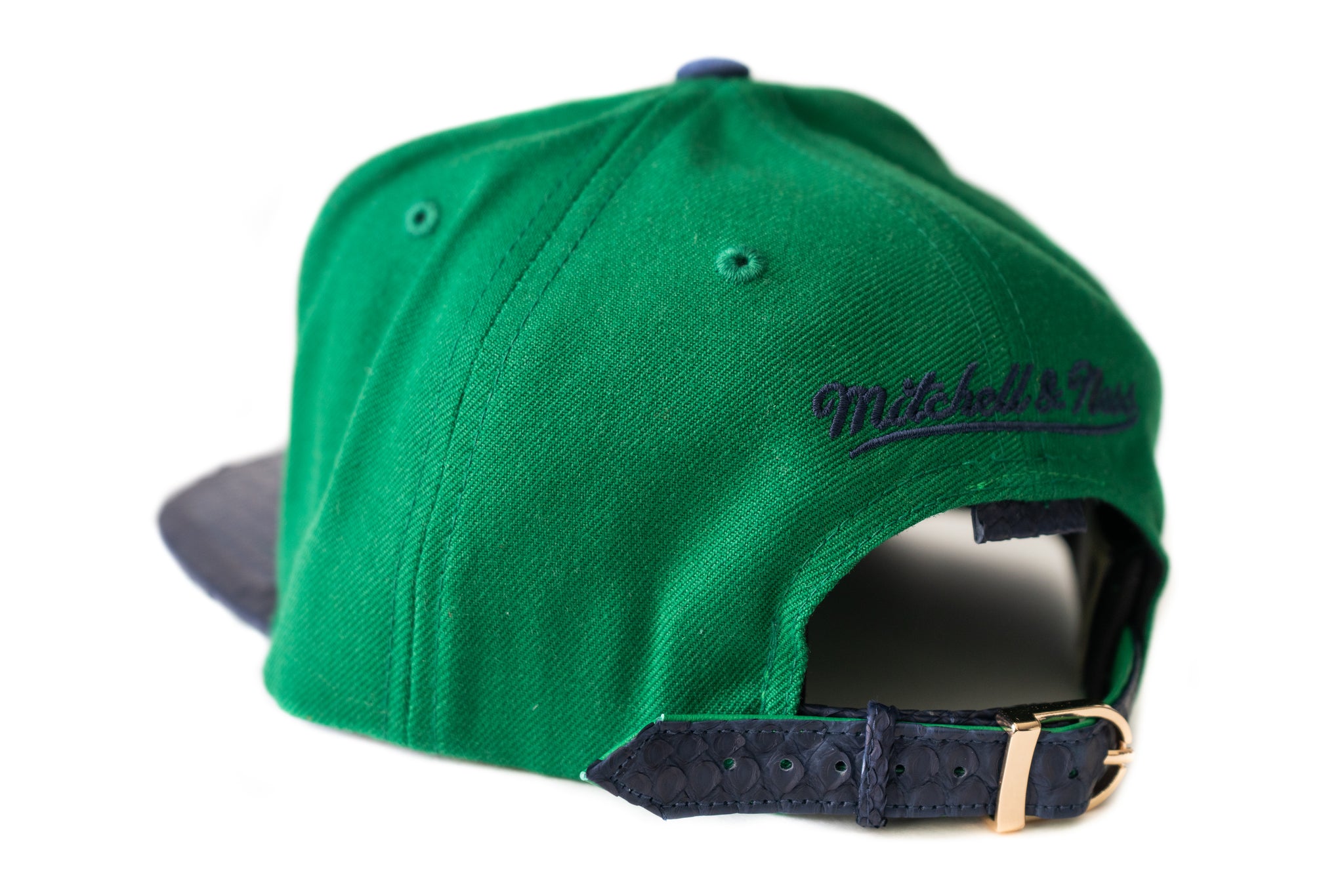 Custom Mitchell & Ness Dallas Mavericks Basic Logo Strapback