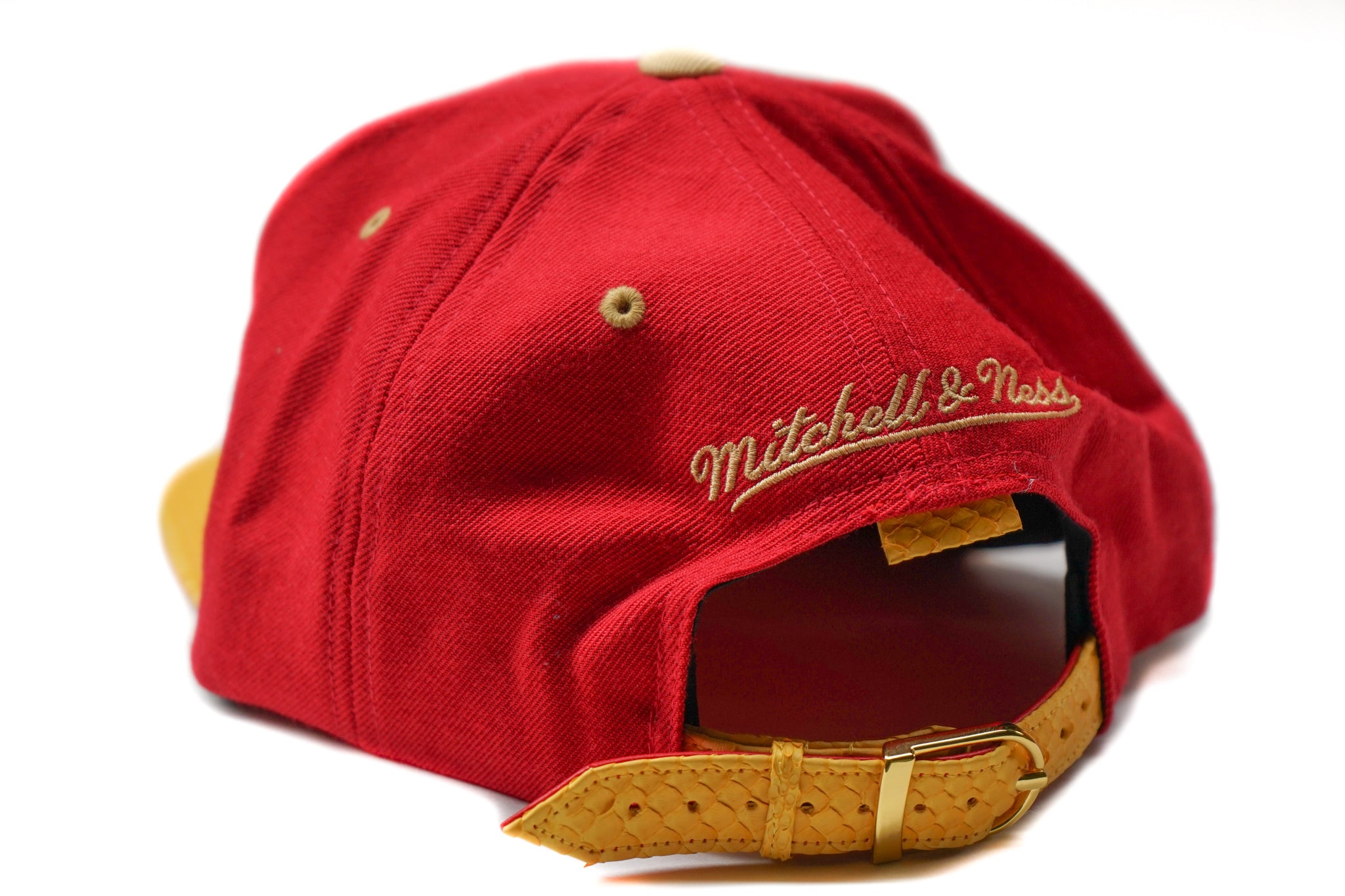 Custom Mitchell & Ness San Francisco 49ers Basic Logo Strapback