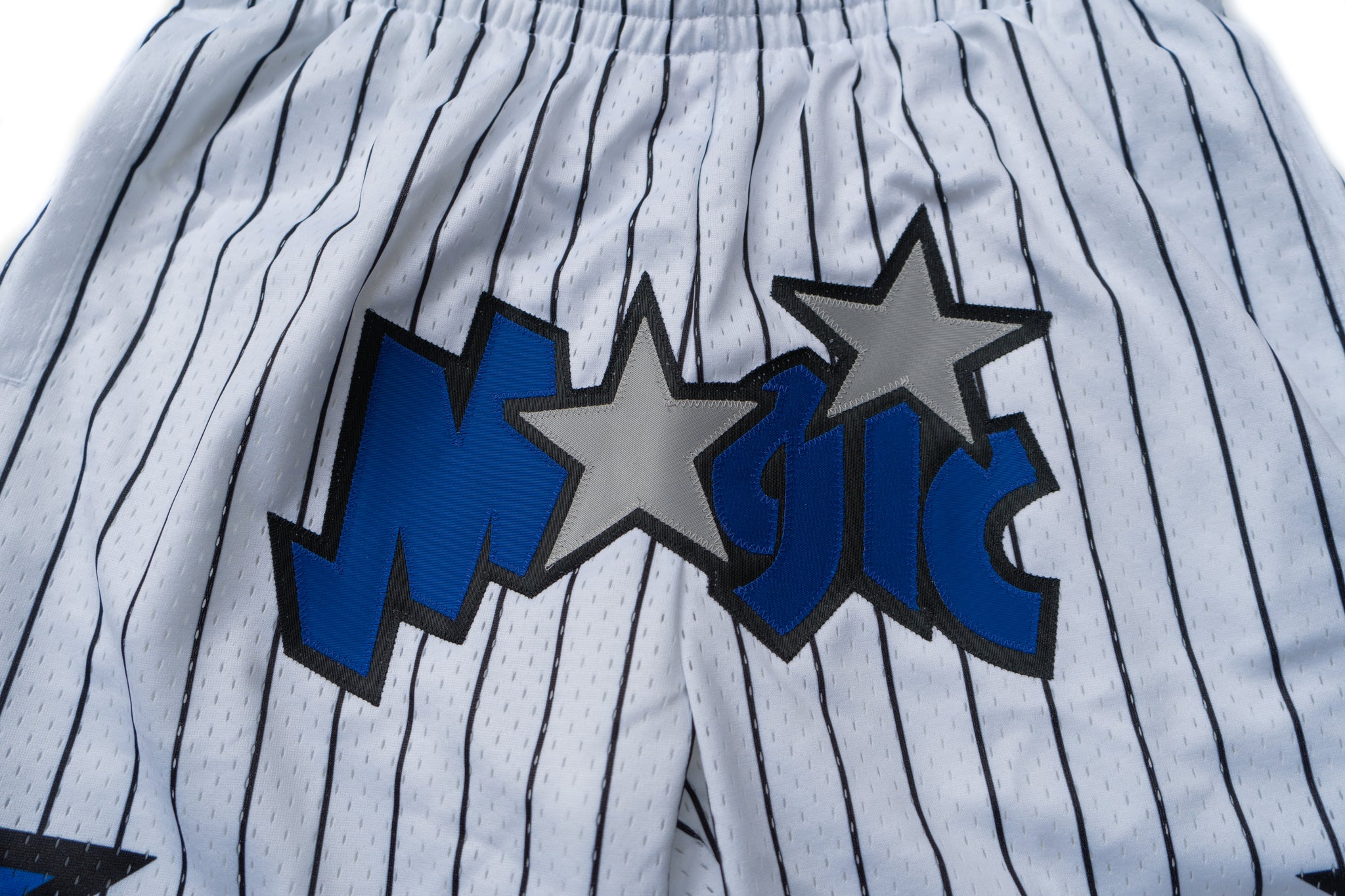 Custom Mitchell & Ness Orlando Magic 1994-1995 "MAGIC" Swingman Shorts (Home)