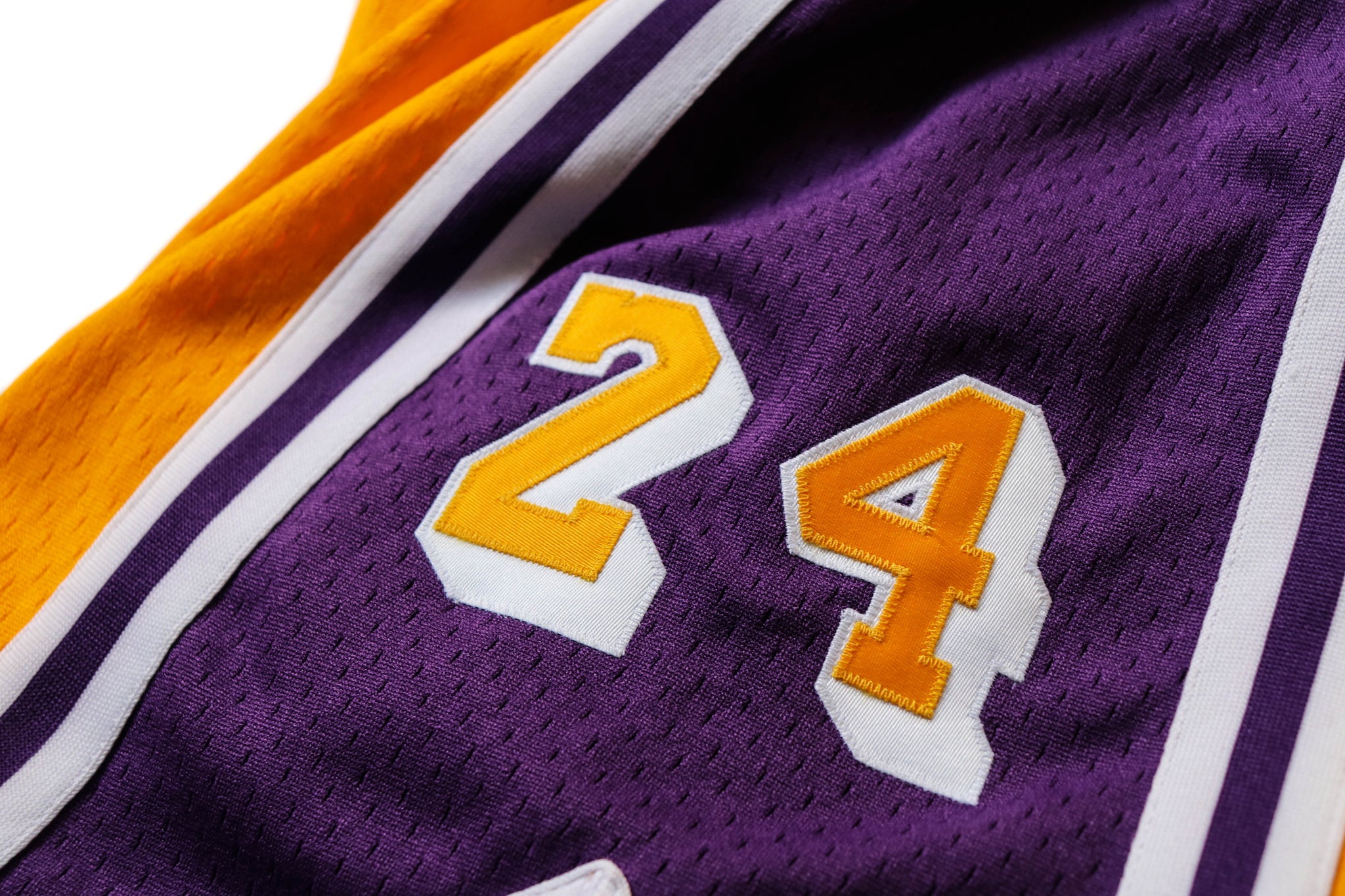 Custom Mitchell & Ness Los Angeles Lakers 1996-1997 Kobe Bryant Edition Shorts