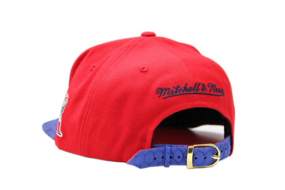 Custom Mitchell & Ness New England Patriots Special Script Strapback