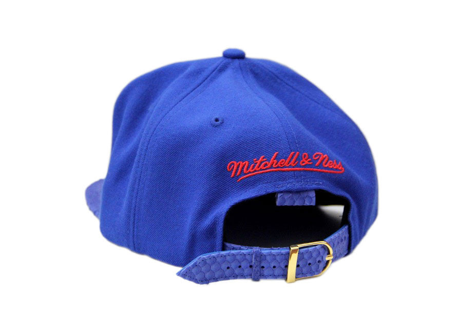 Custom Mitchell & Ness Los Angeles Clippers XL Logo Strapback