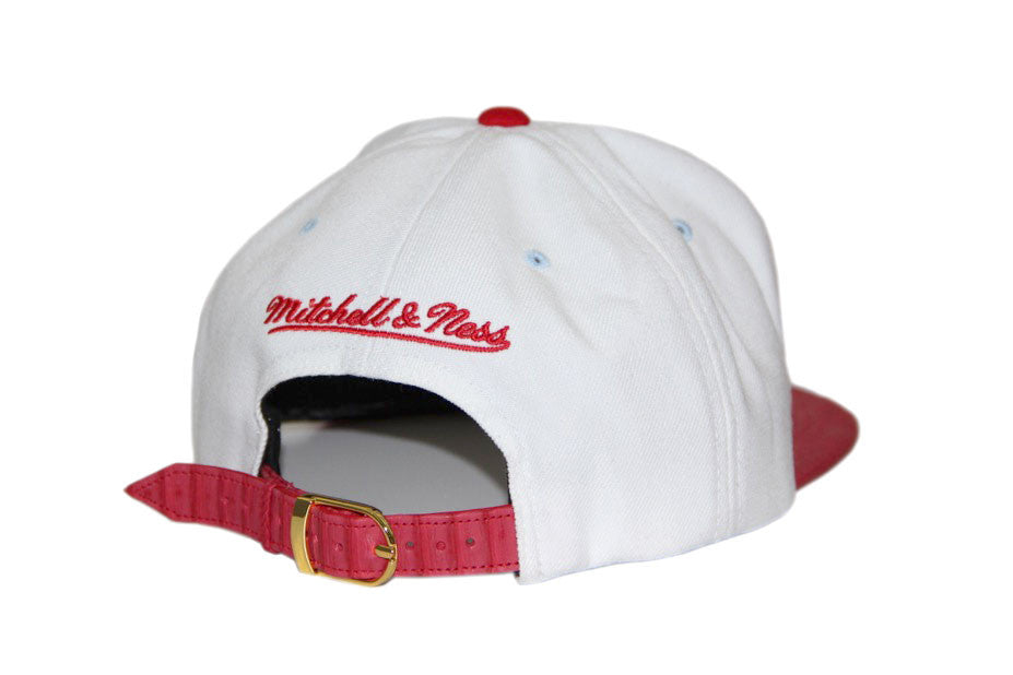 Custom Mitchell & Ness Chicago Bulls Arch Logo Strapback