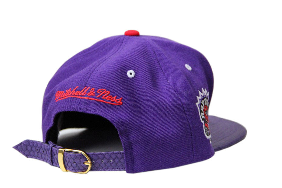 Custom Mitchell & Ness Toronto Raptors The Script Strapback