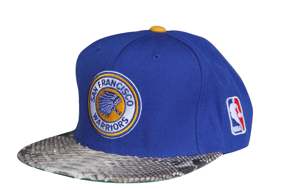 Custom Mitchell & Ness San Francisco Warriors 2 Tone Strapback