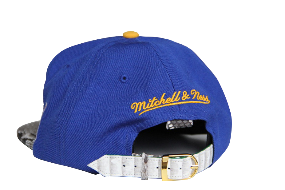 Custom Mitchell & Ness San Francisco Warriors 2 Tone Strapback