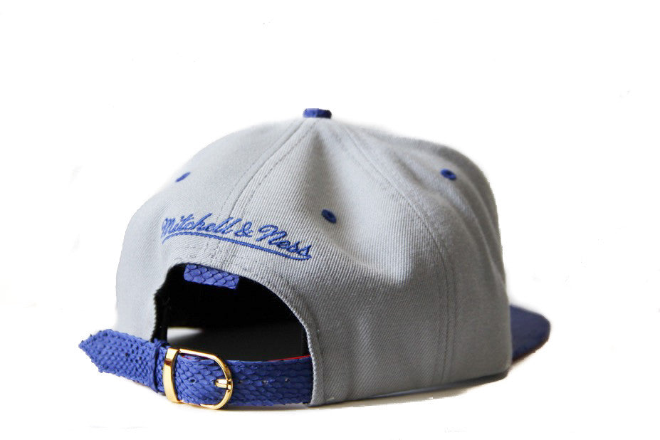 Custom Mitchell & Ness Washington Bullets Basic Logo Strapback