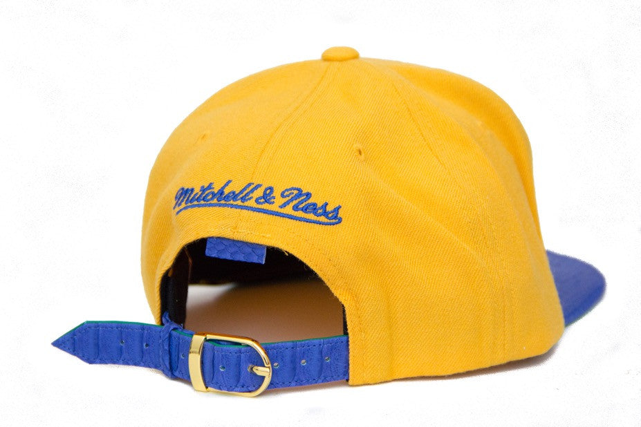 Custom Mitchell & Ness Los Angeles Rams Basic Logo Strapback