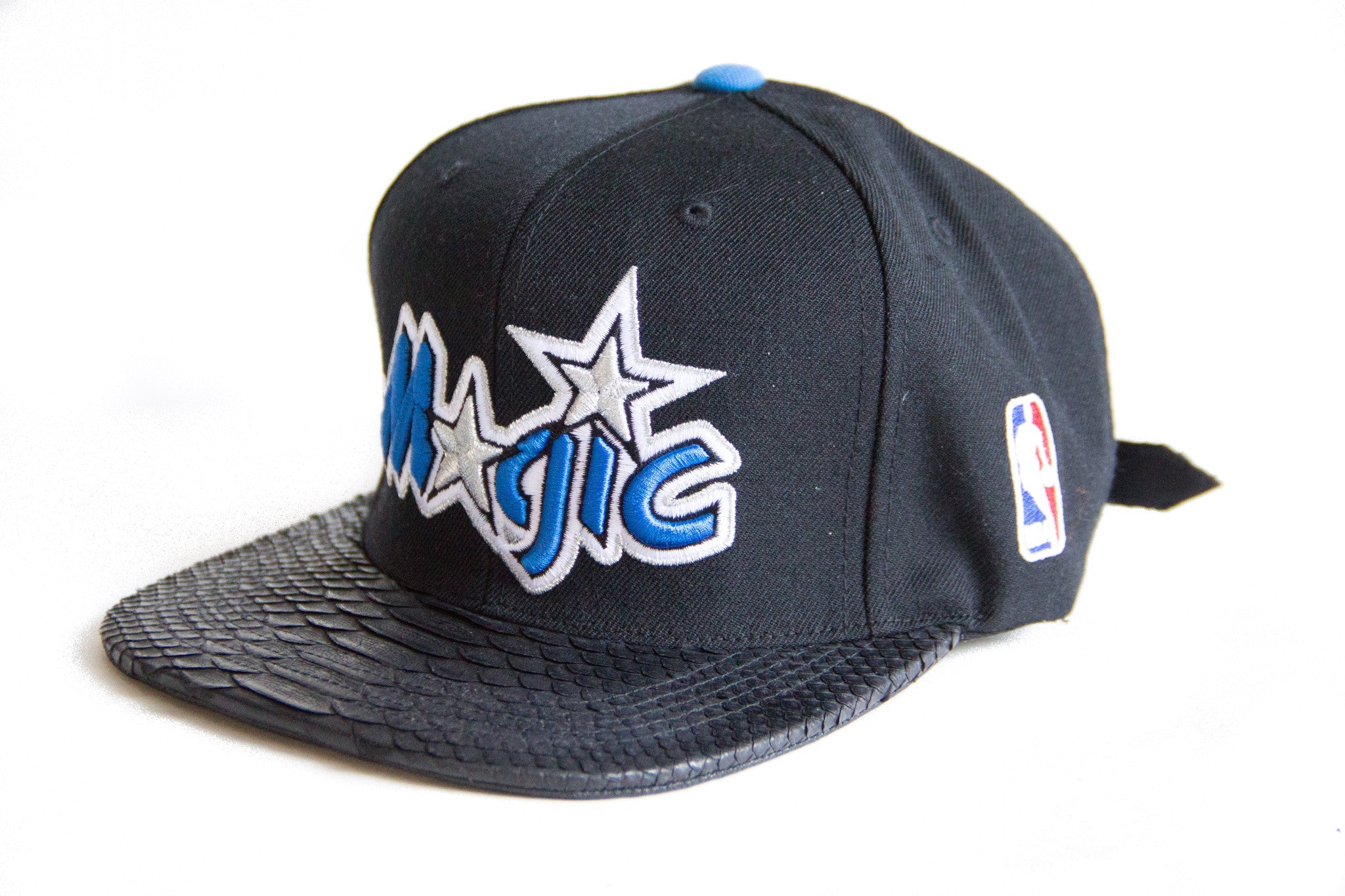 Custom Mitchell & Ness Orlando Magic 2 Tone Strapback (Black)