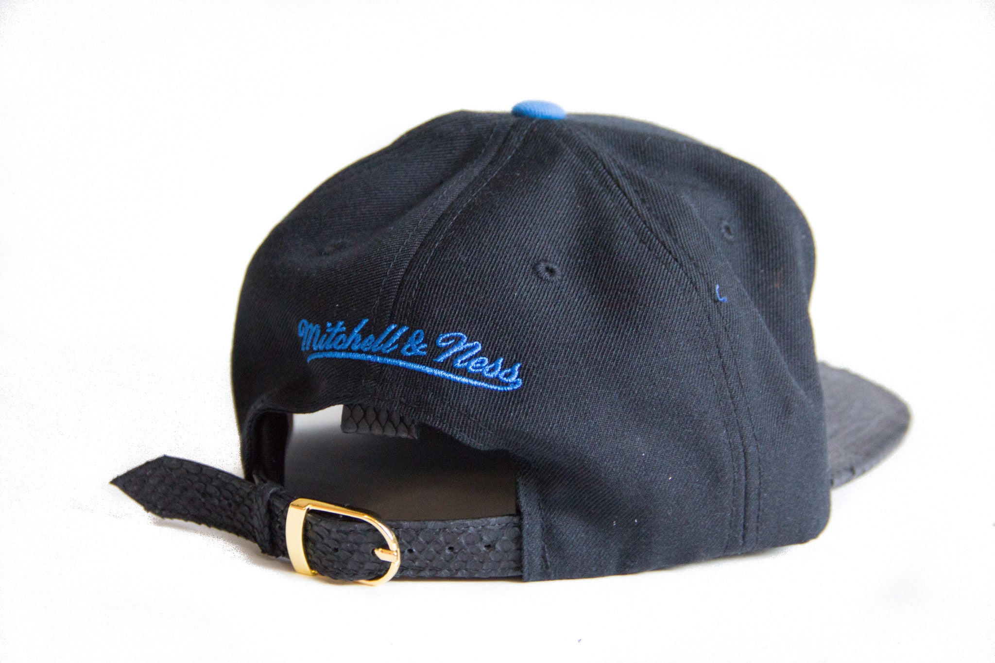 Custom Mitchell & Ness Orlando Magic 2 Tone Strapback (Black)