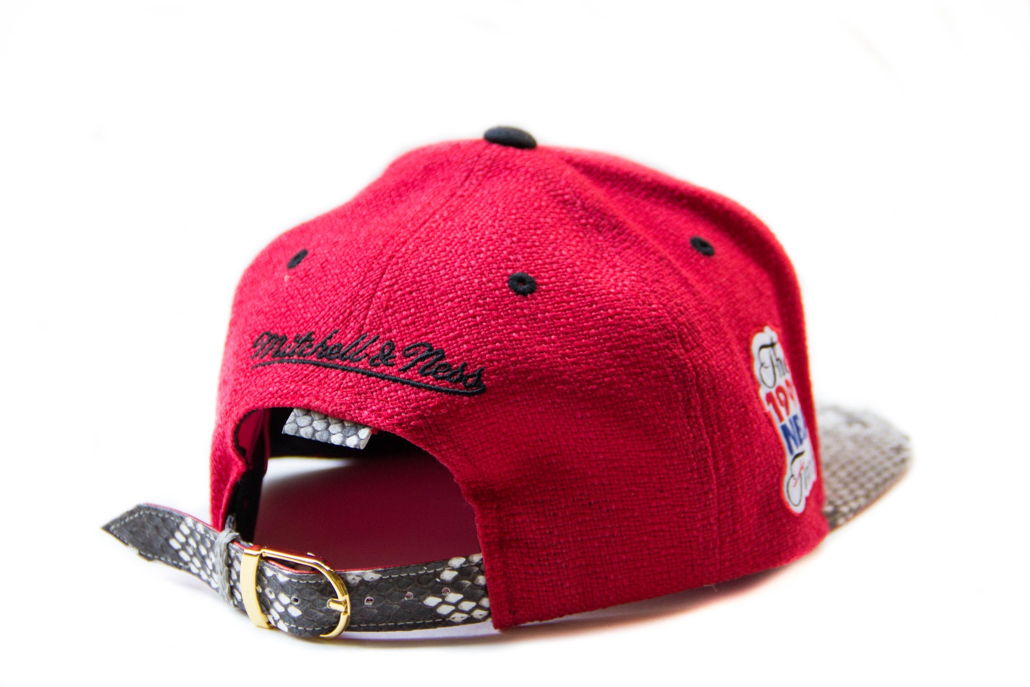 Custom Mitchell & Ness Chicago Bulls 1991 NBA Finals Woven Strapback