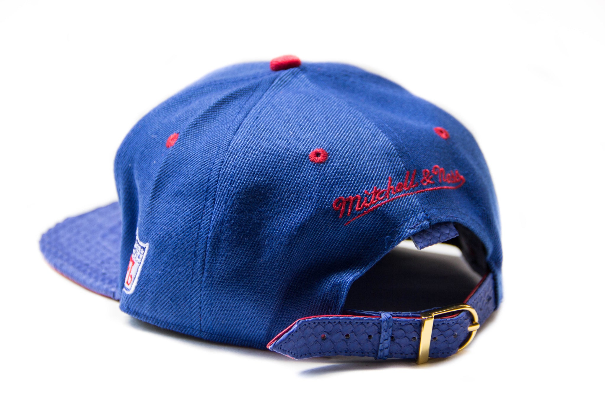 Custom Mitchell & Ness New York Giants XL Logo Strapback