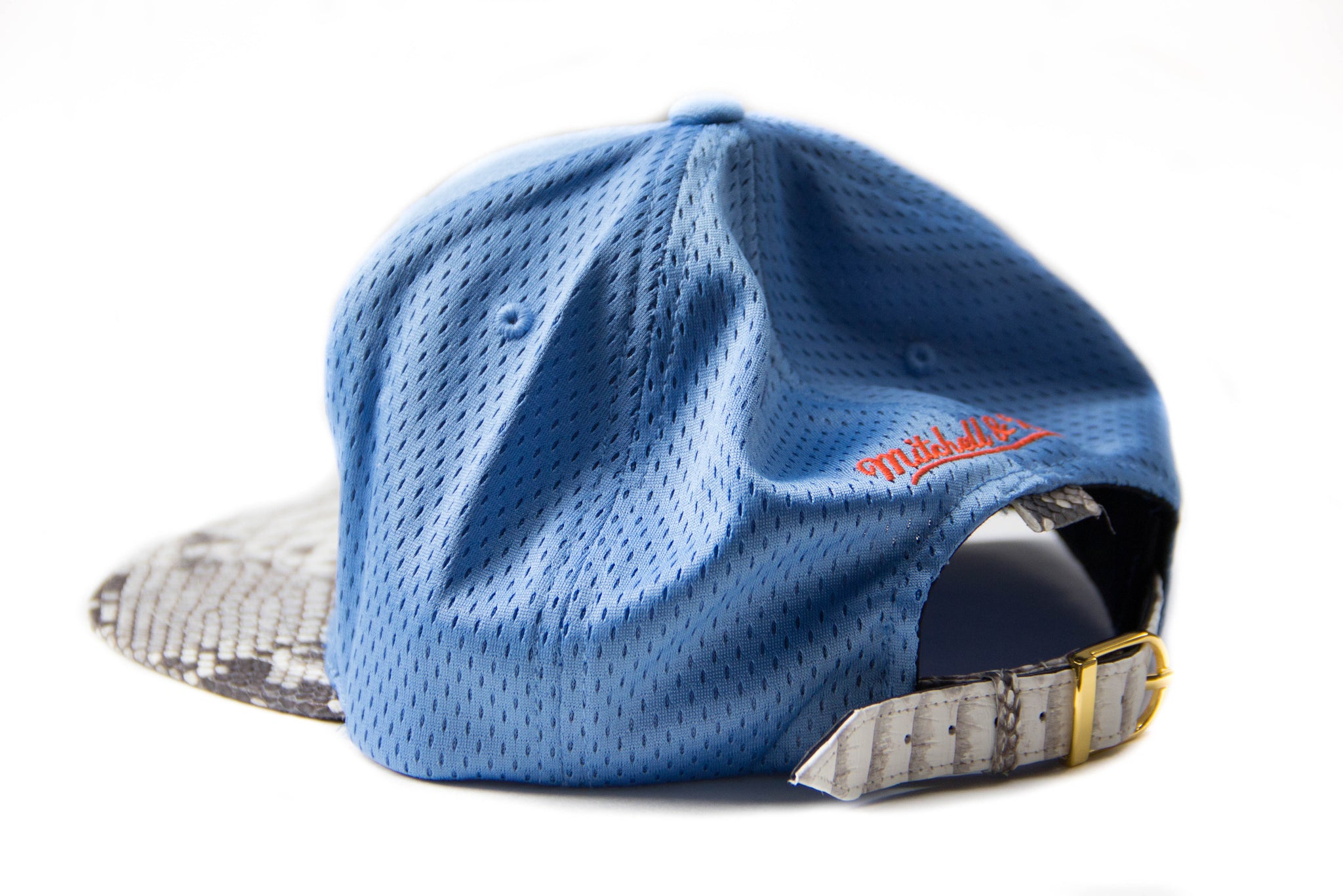 Custom Mitchell & Ness Cleveland Cavaliers Mesh Strapback
