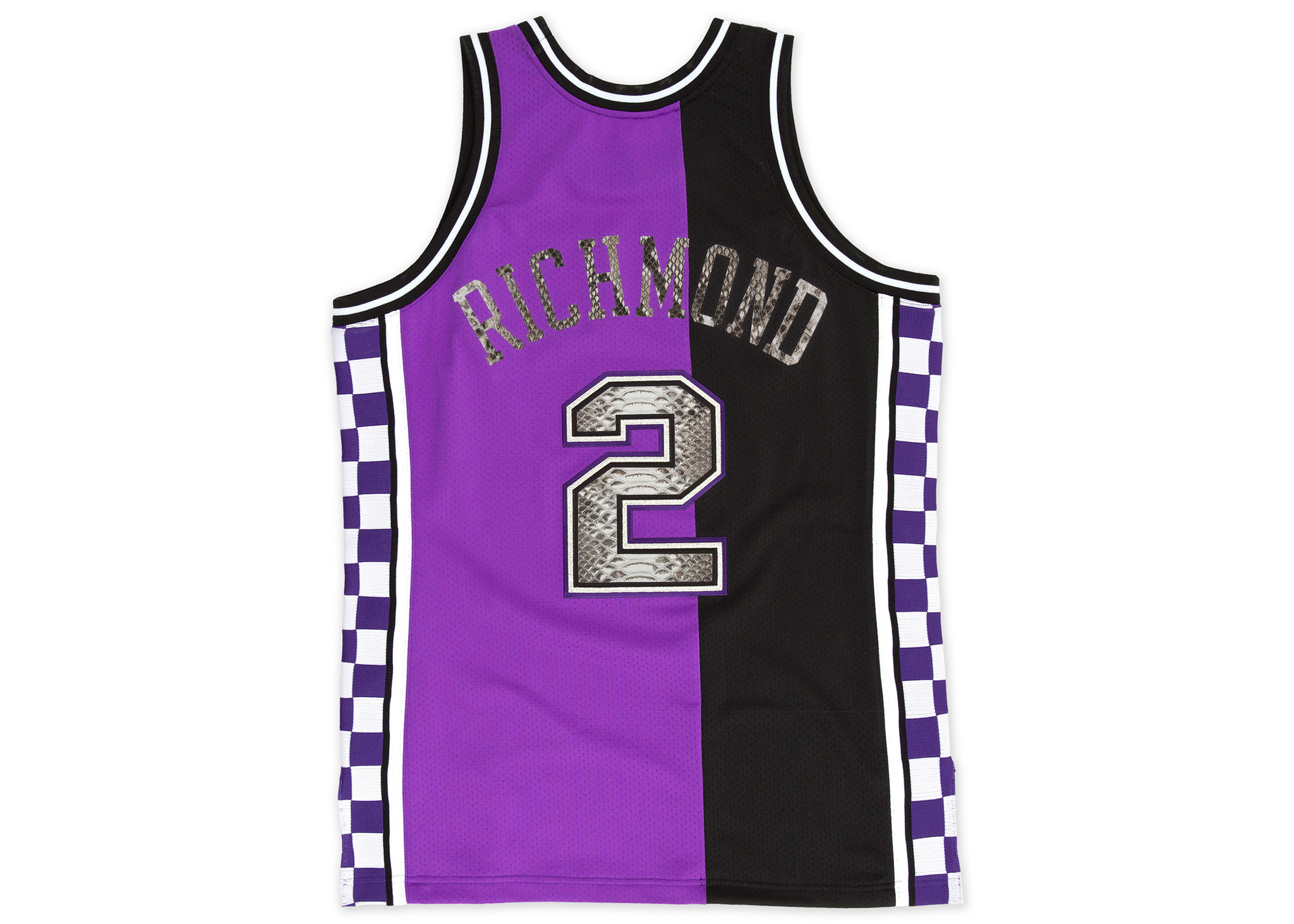 Custom Mitchell & Ness Mitch Richmond 1994-1995 Sacramento Kings Python Jersey