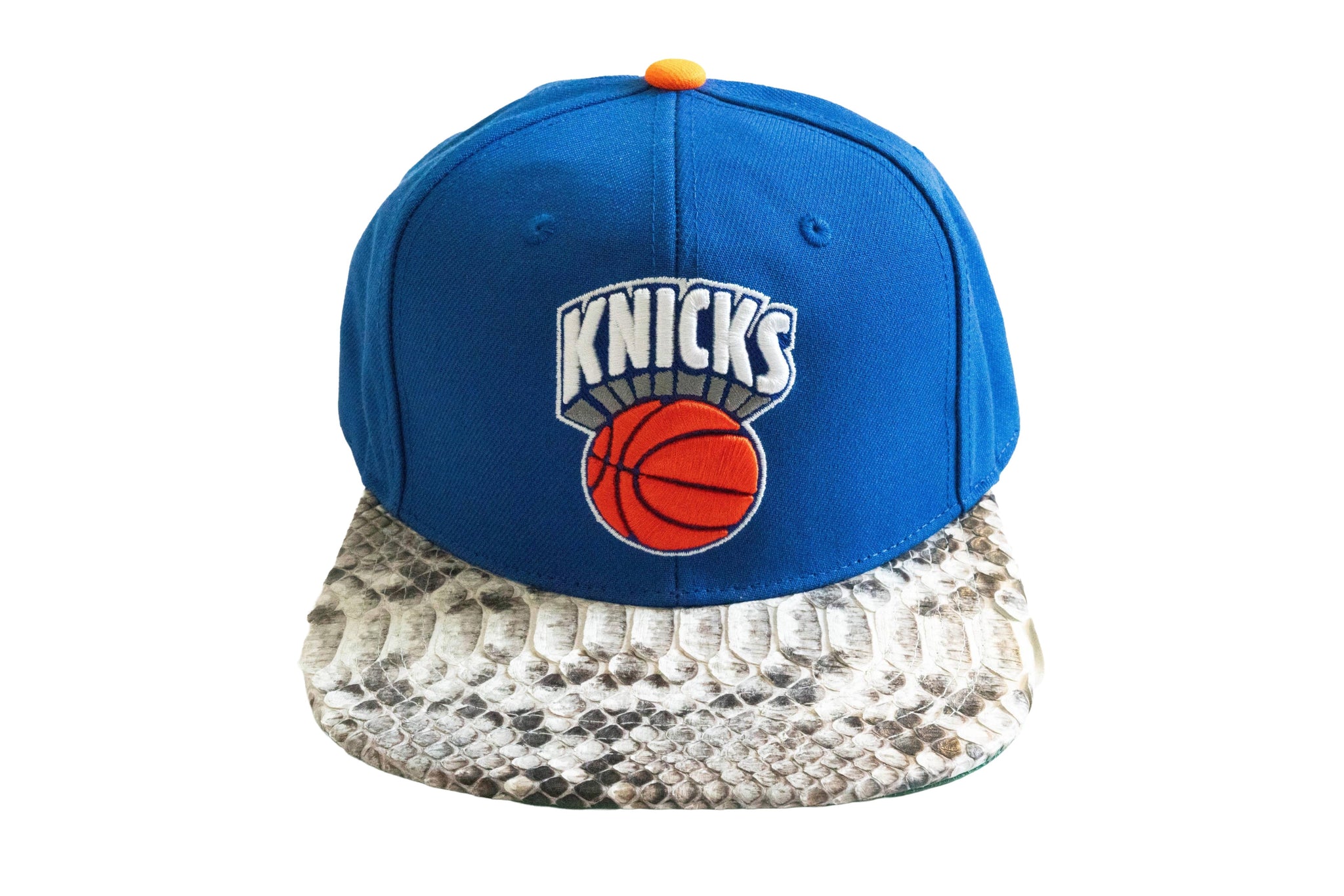 Custom Mitchell & Ness New York Knicks OG Logo Strapback