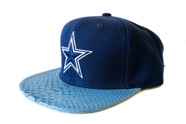 Custom Mitchell & Ness Dallas Cowboys Navy Strapback