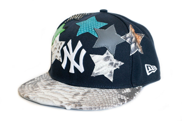Custom New Era New York Yankees All Over Stars Strapback