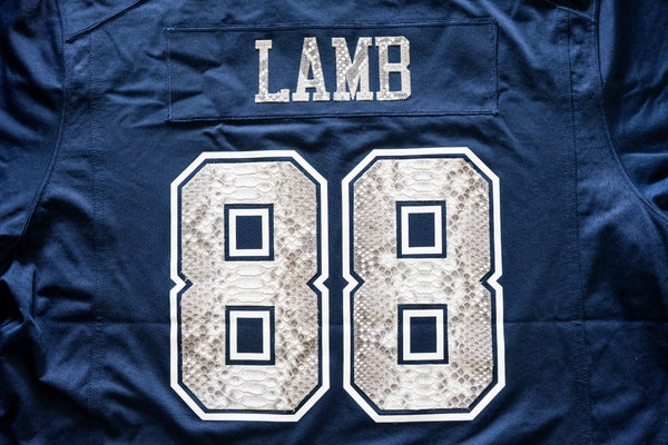 Custom Nike CeeDee Lamb Dallas Cowboys Python Jersey – recycled turbo
