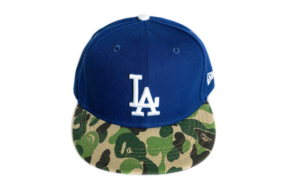 Custom BAPE x New Era Los Angeles Dodgers Fitted