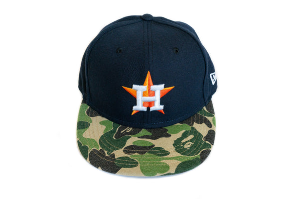 Custom BAPE x New Era Houston Astros Fitted