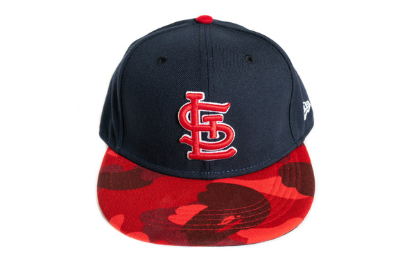 Custom BAPE x New Era St. Louis Cardinals Fitted