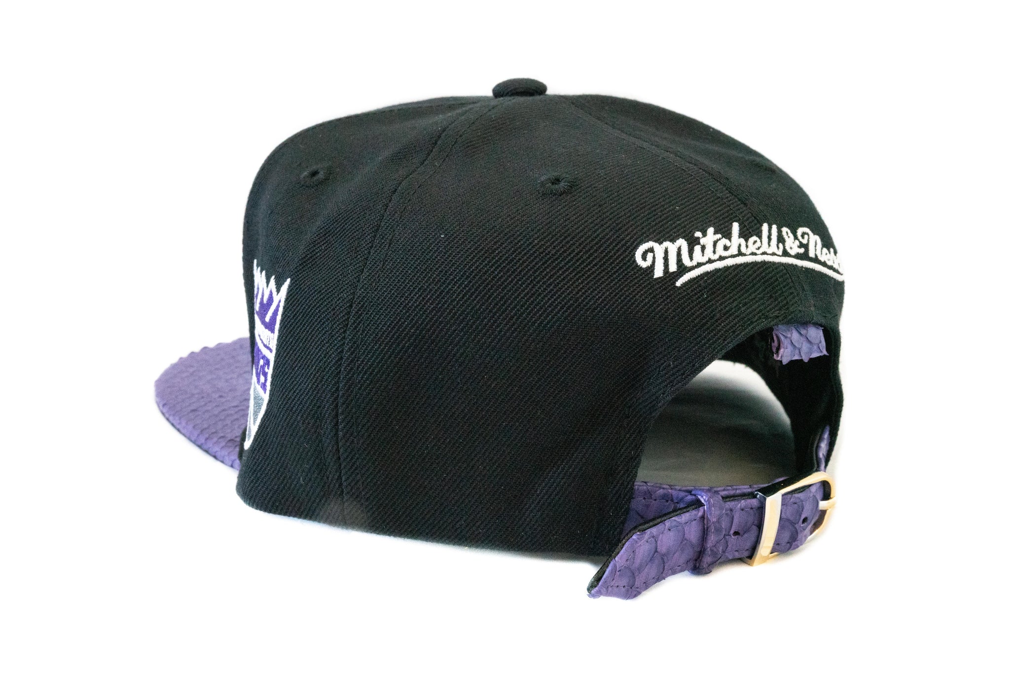 Custom Mitchell & Ness Sacramento Kings Script Strapback