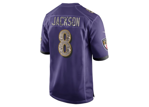 Custom Nike Lamar Jackson Baltimore Ravens Python Jersey