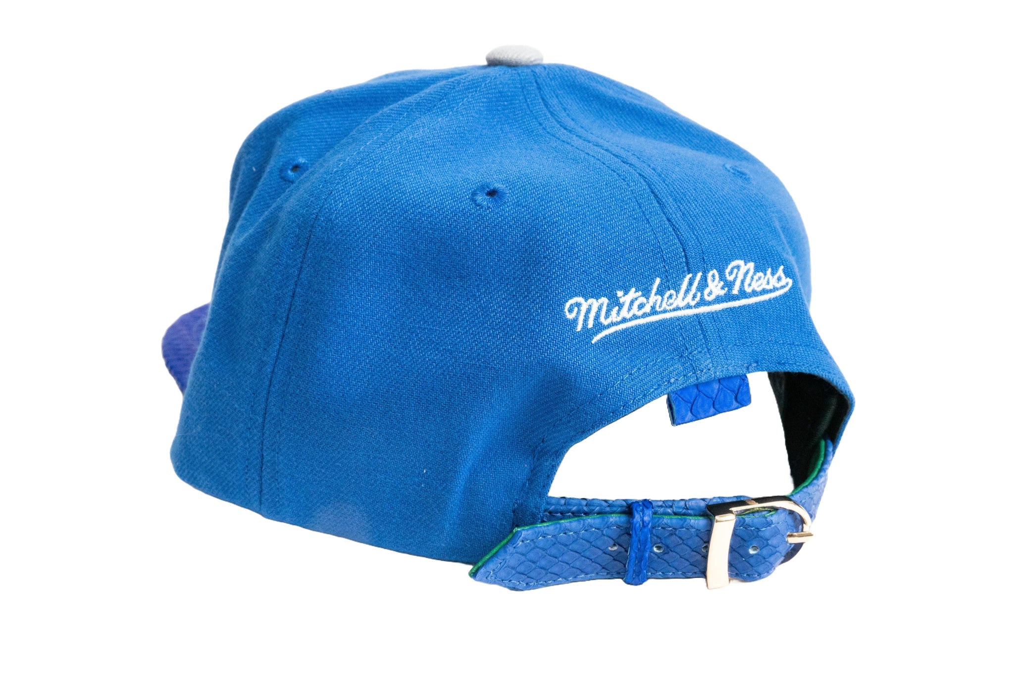 Custom Mitchell & Ness Dodgers Royal Blue Strapback