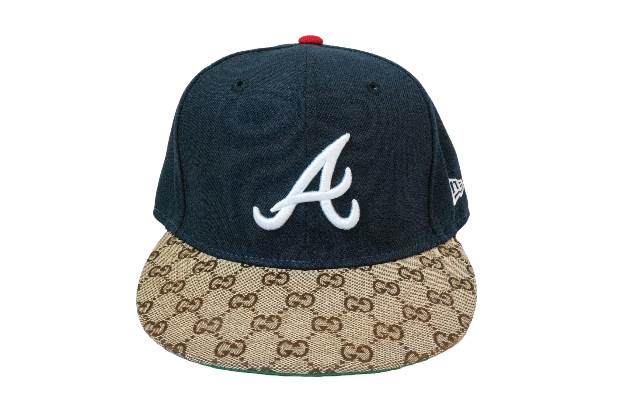 Custom New Era Atlanta Braves Double G Hat