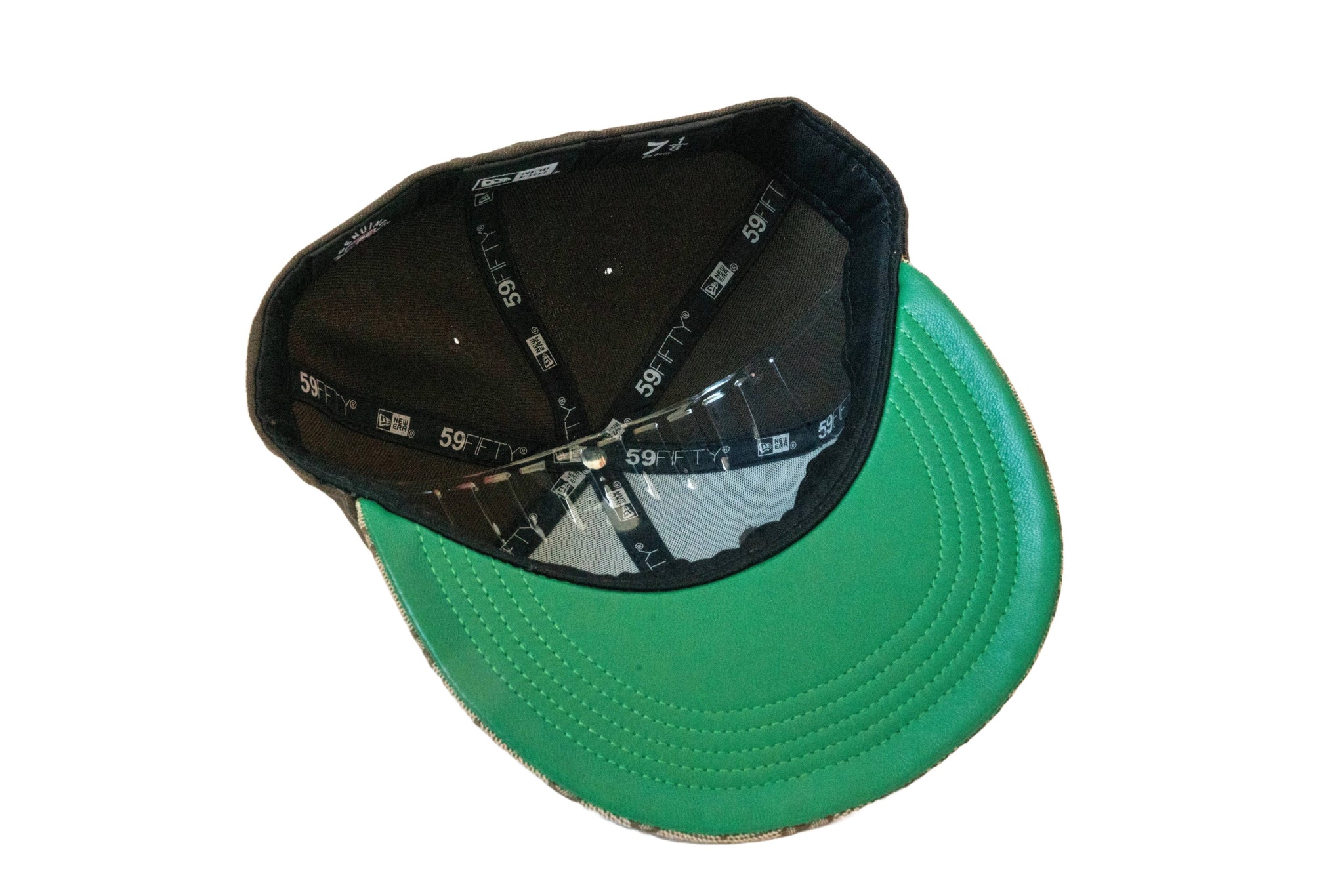 Custom New Era Los Angeles Dodgers Double G Hat (Brown)