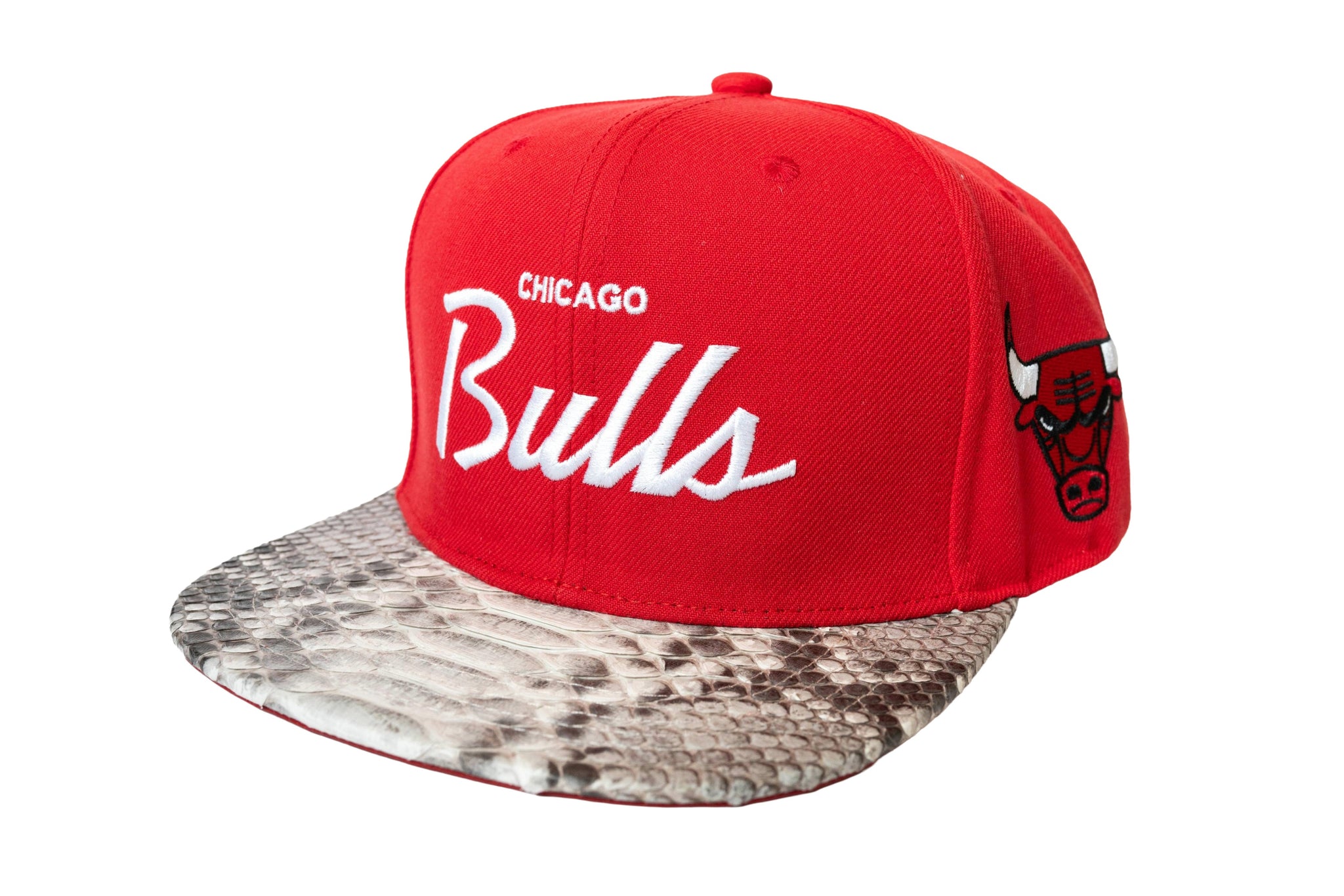Custom Mitchell & Ness Chicago Bulls Head Coach Script Strapback