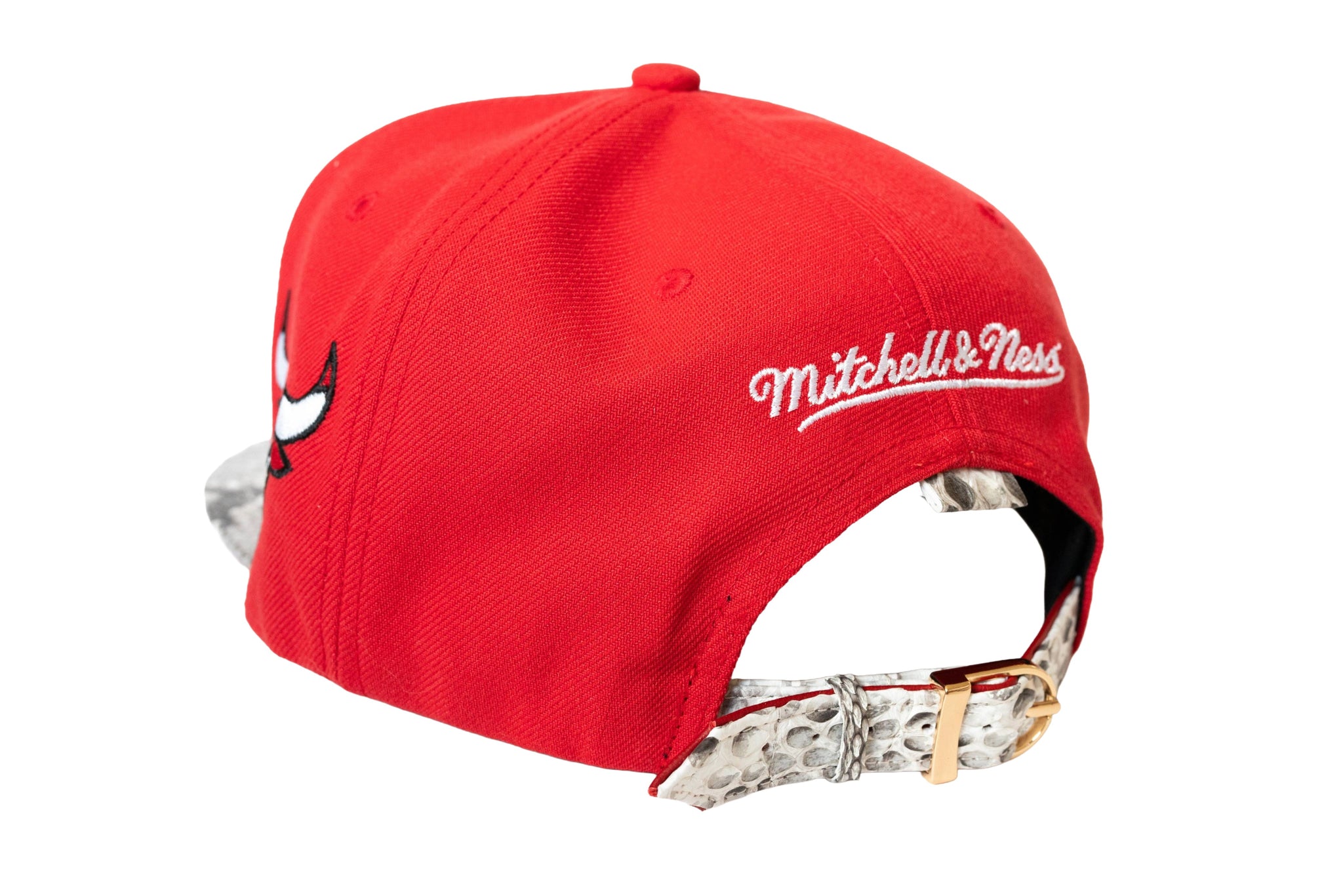 Custom Mitchell & Ness Chicago Bulls Head Coach Script Strapback
