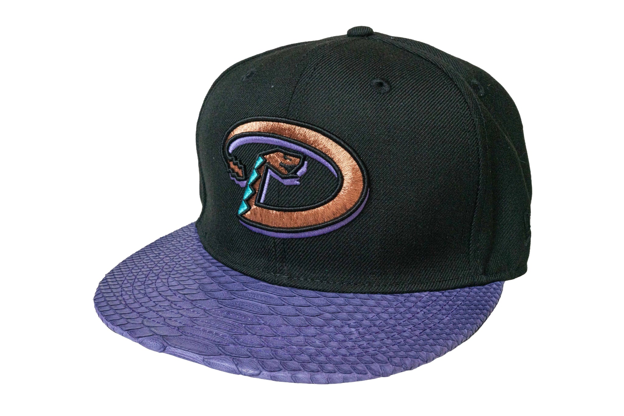 Custom New Era Arizona Diamondbacks Basic Logo Strapback